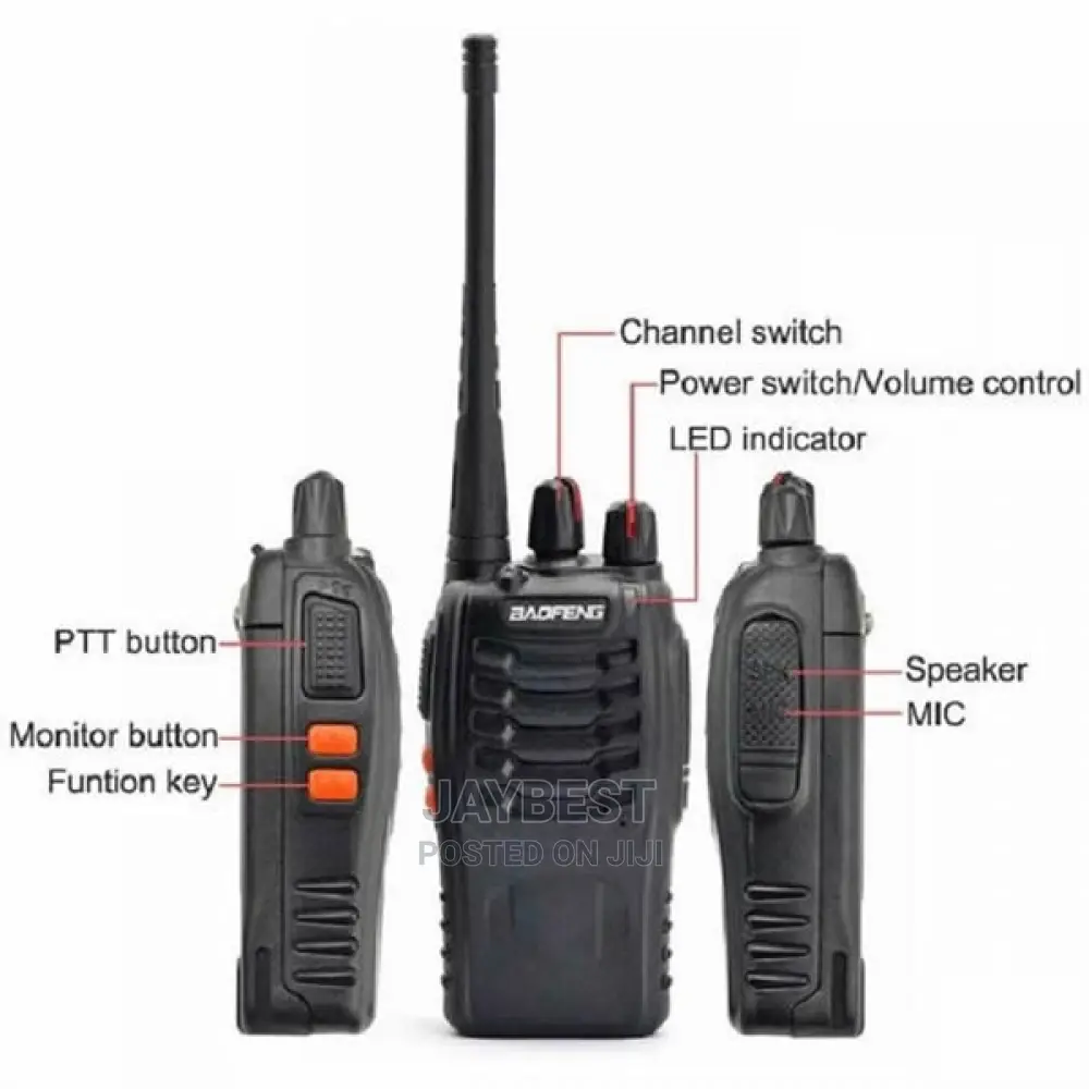 Baofeng Bf-888s Two Way Radio (2in1)