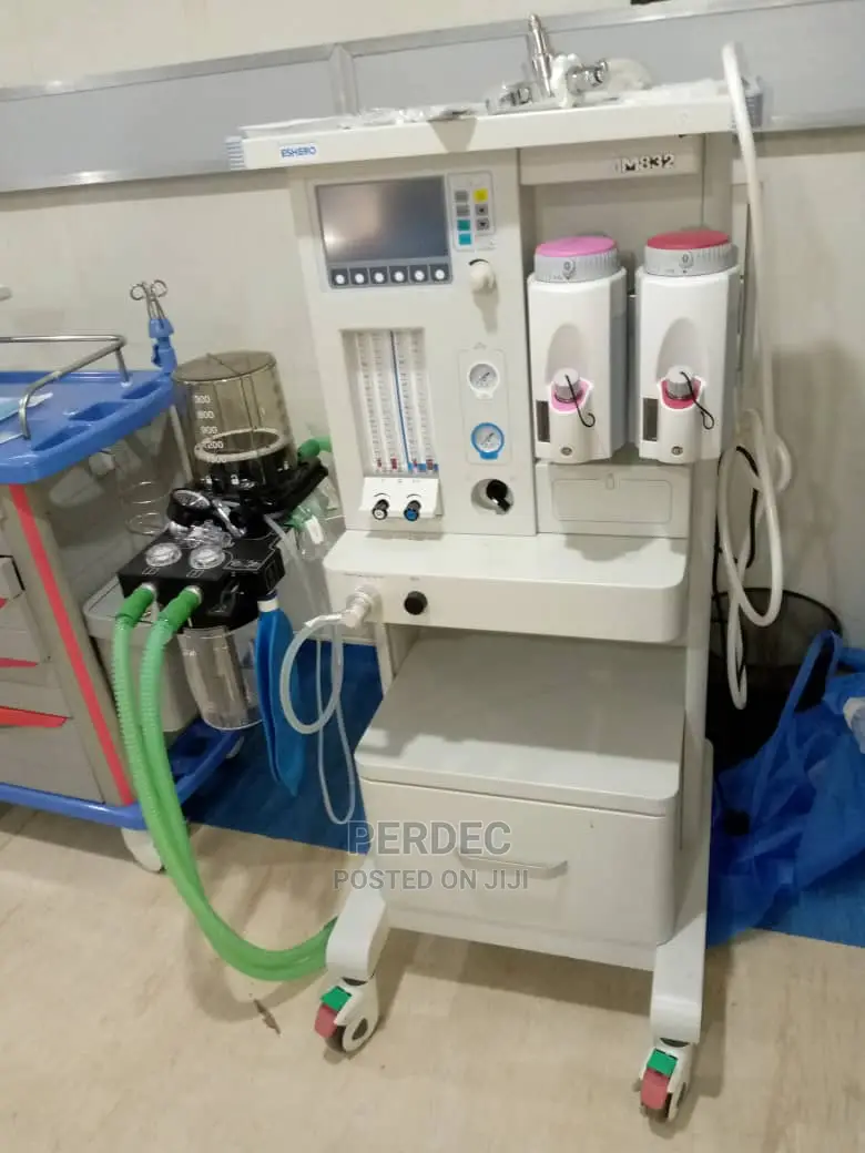 Anaesthesia Machine With Display Screen and Two Vaporisers