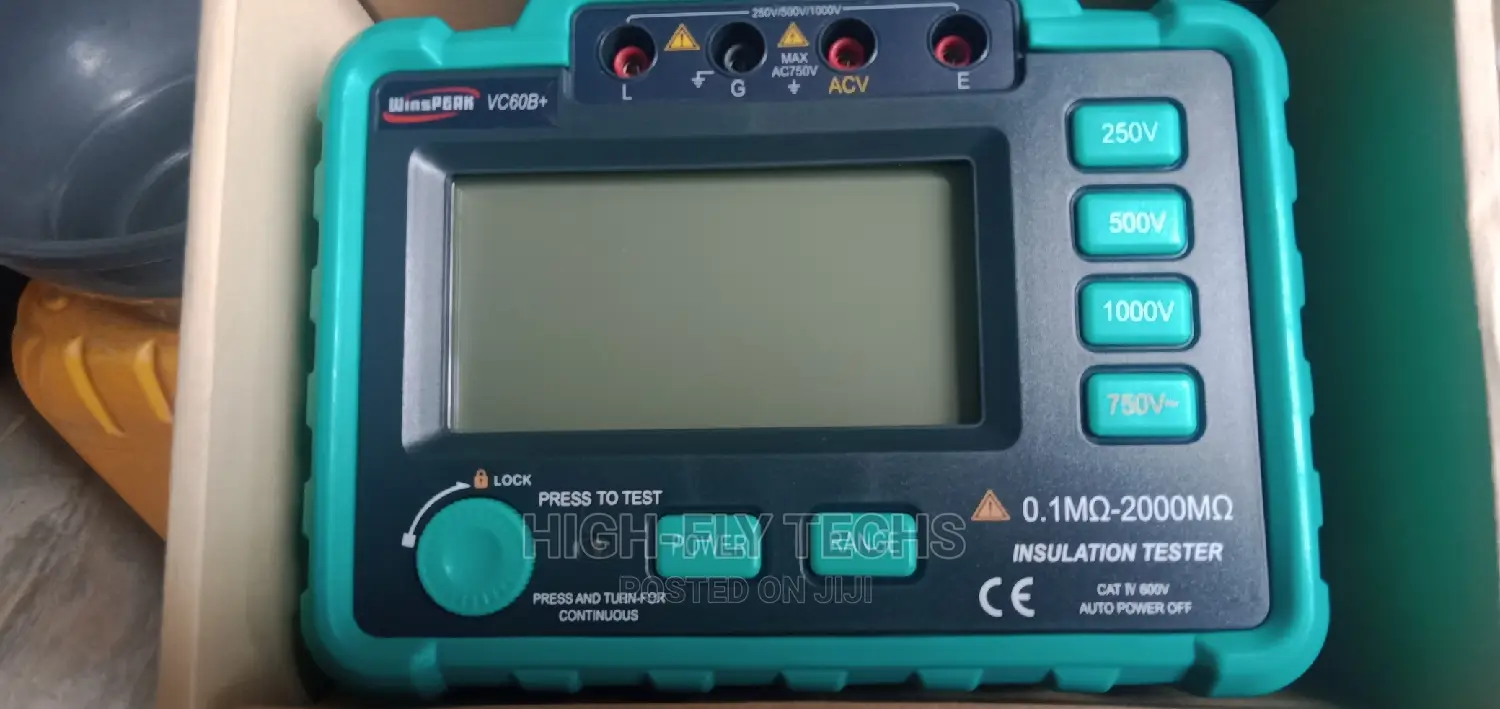 Winspeak VC60B+ LCD Digital Insulation Resistance Tester