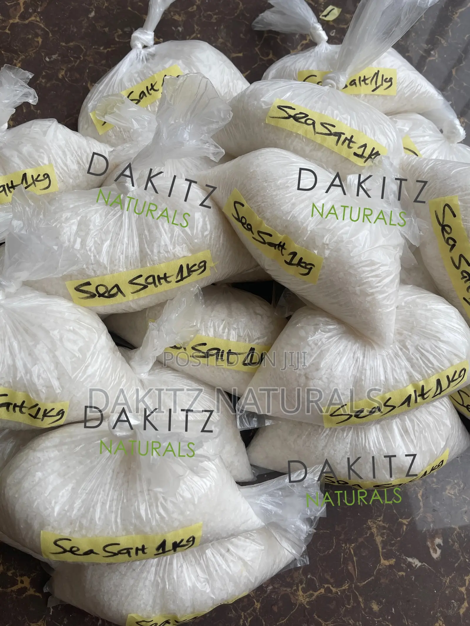 Sea Salt Natural White Sea Salt 1kg (Edible)