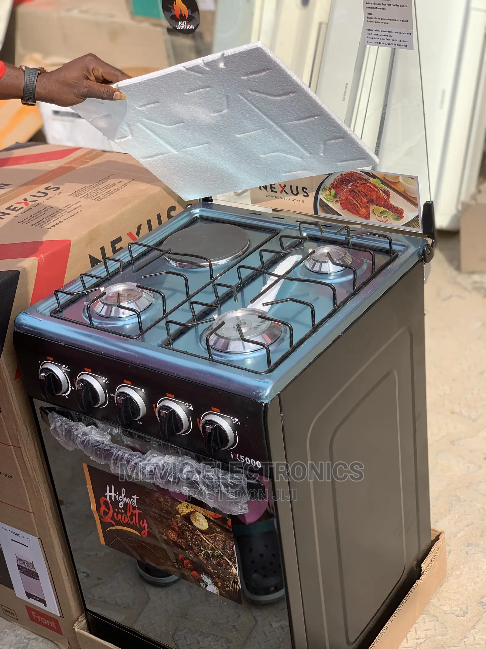 Nexus 3+1 Gas Cooker