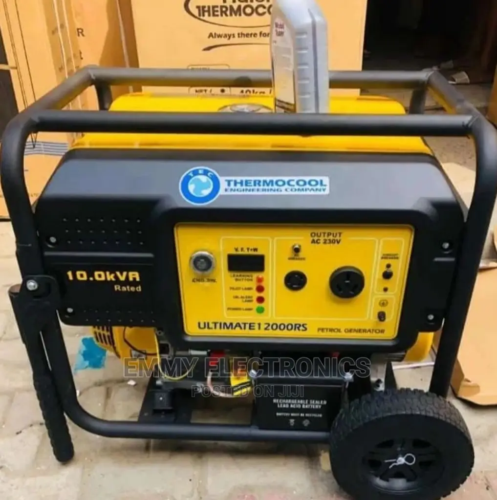 (10kva) Brand New Thermocool Petrol Generator Model 12000RS