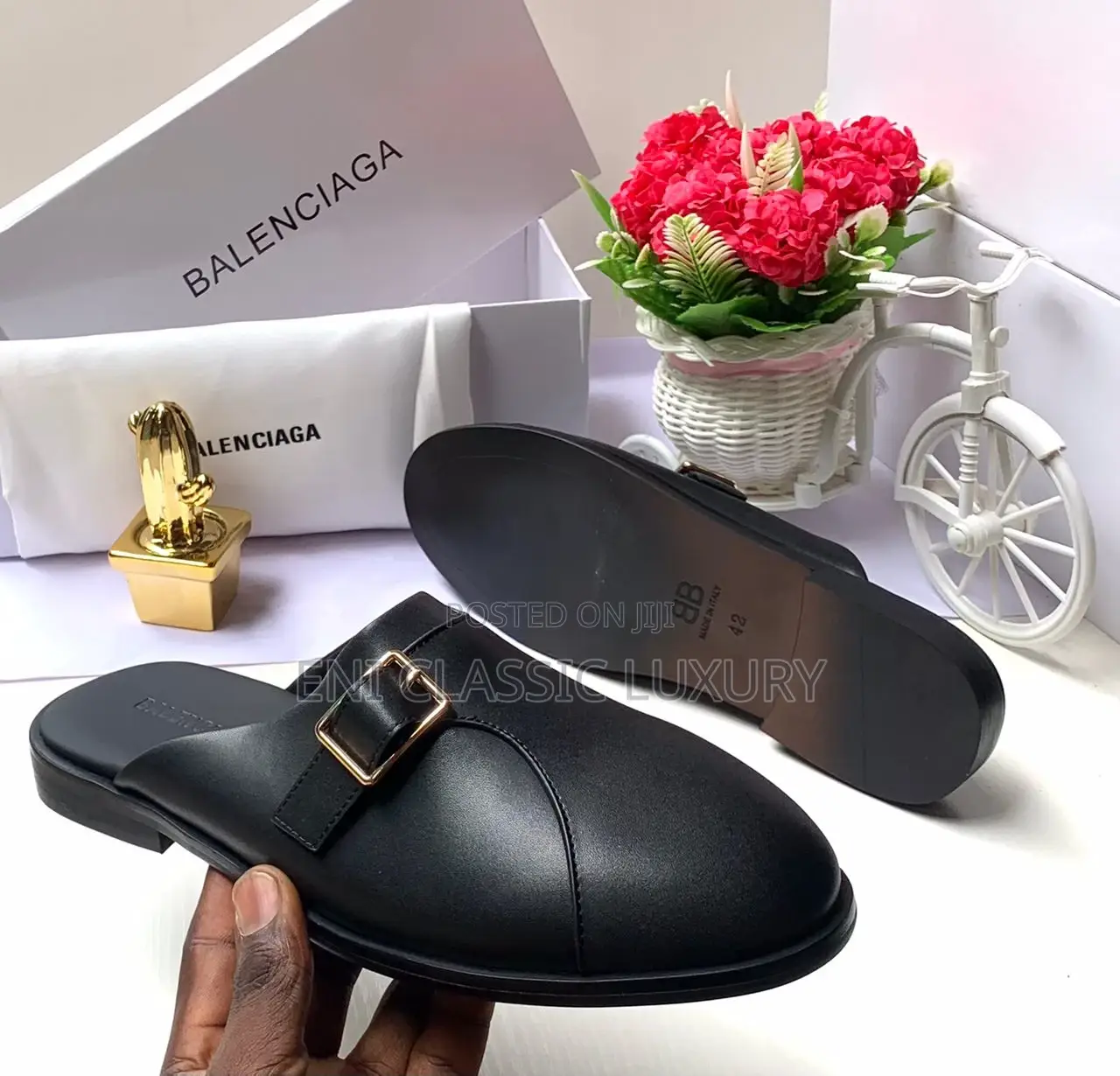 High Quality Luxury Outfit Balenciaga Half Shoes