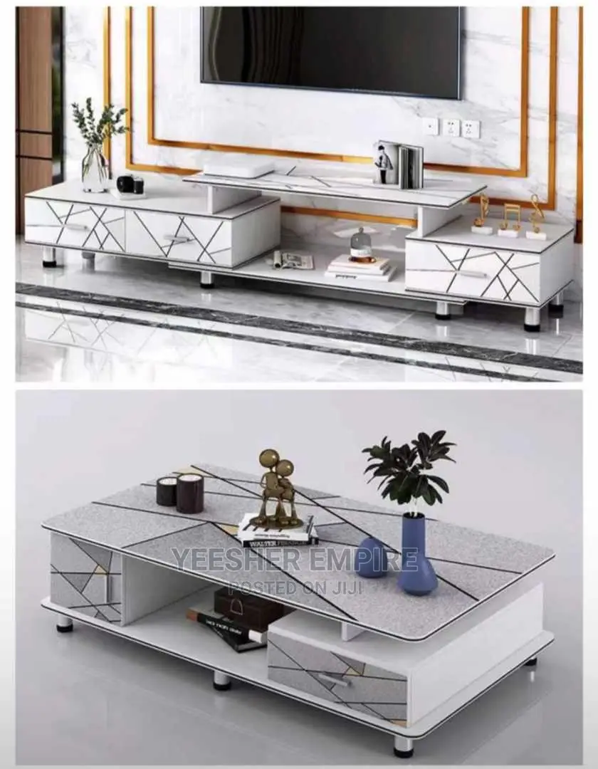 Tv Console and Center Table Set
