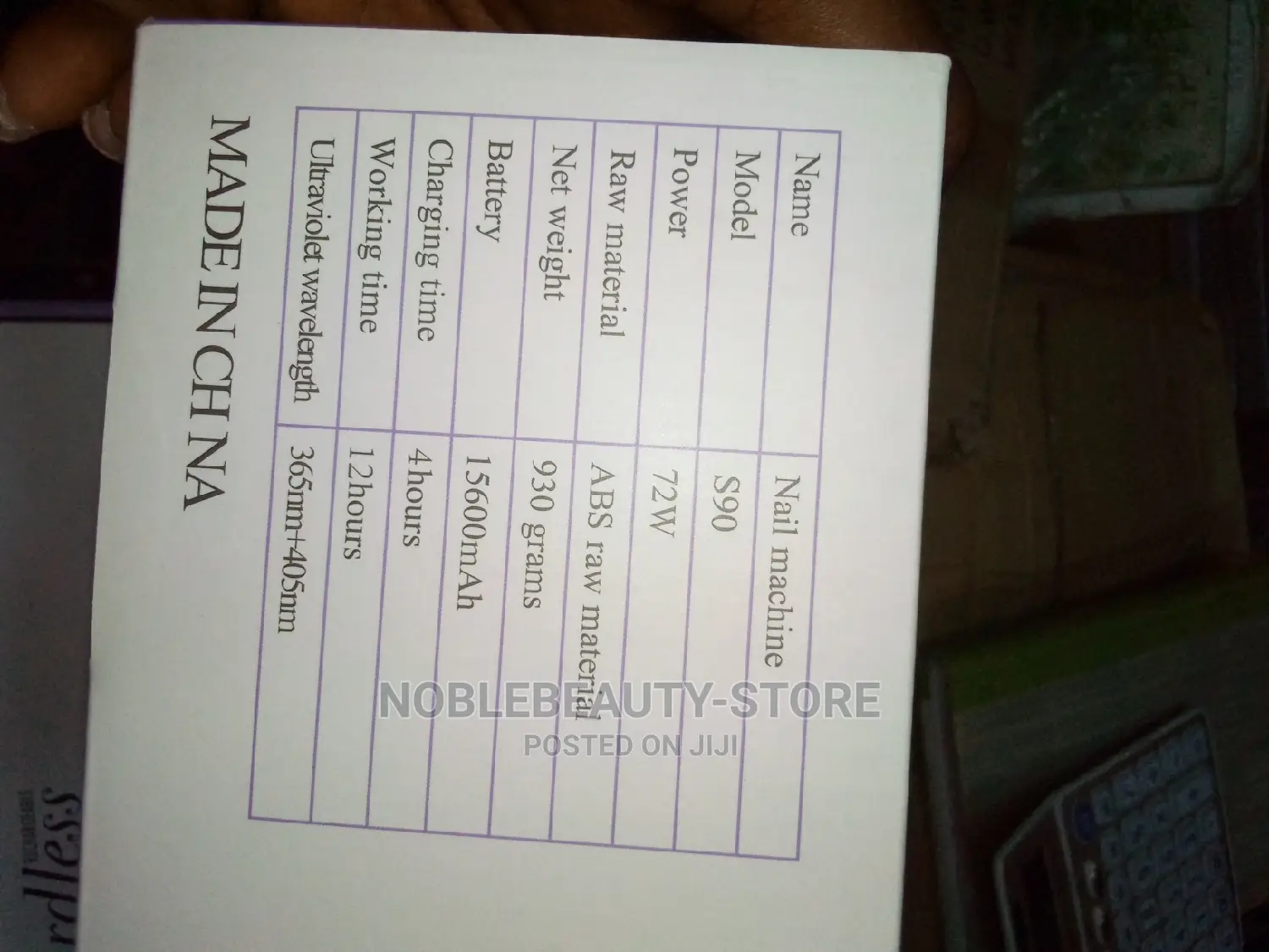 Cordless Uv Led Nail Dryer(15600mah)