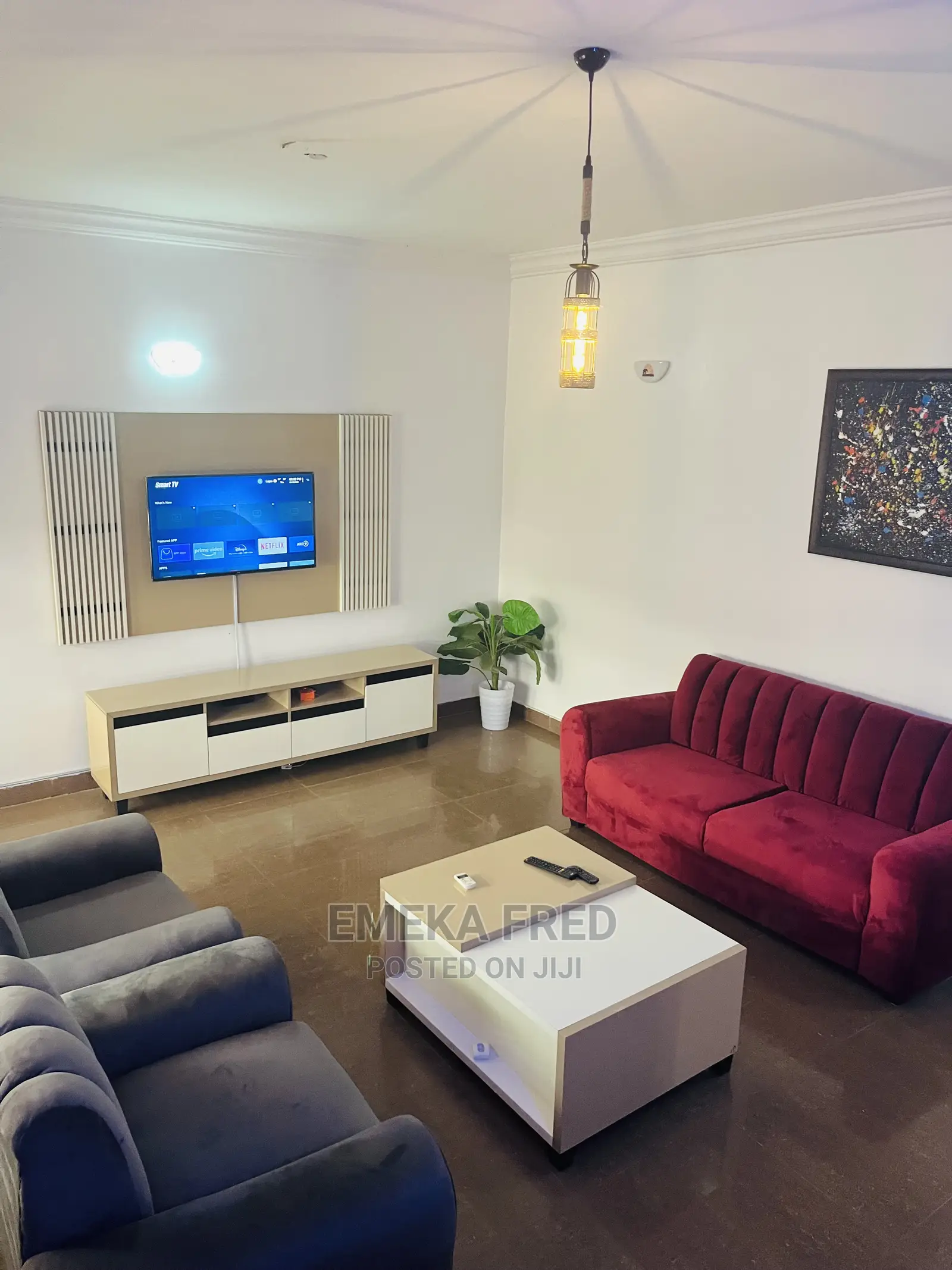 One Bedroom and Parlor 24hrs Light + Wifi Jabi