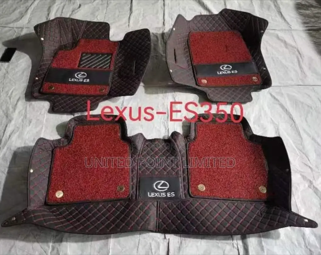 Es350 Lexus Double Layer Leather Mat