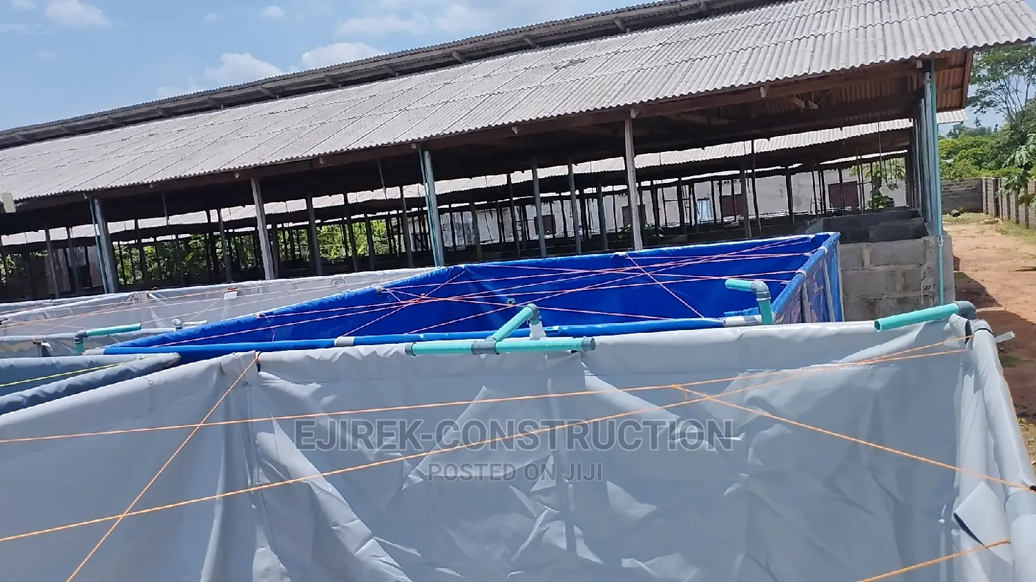 Tarpaulin Fish Pond