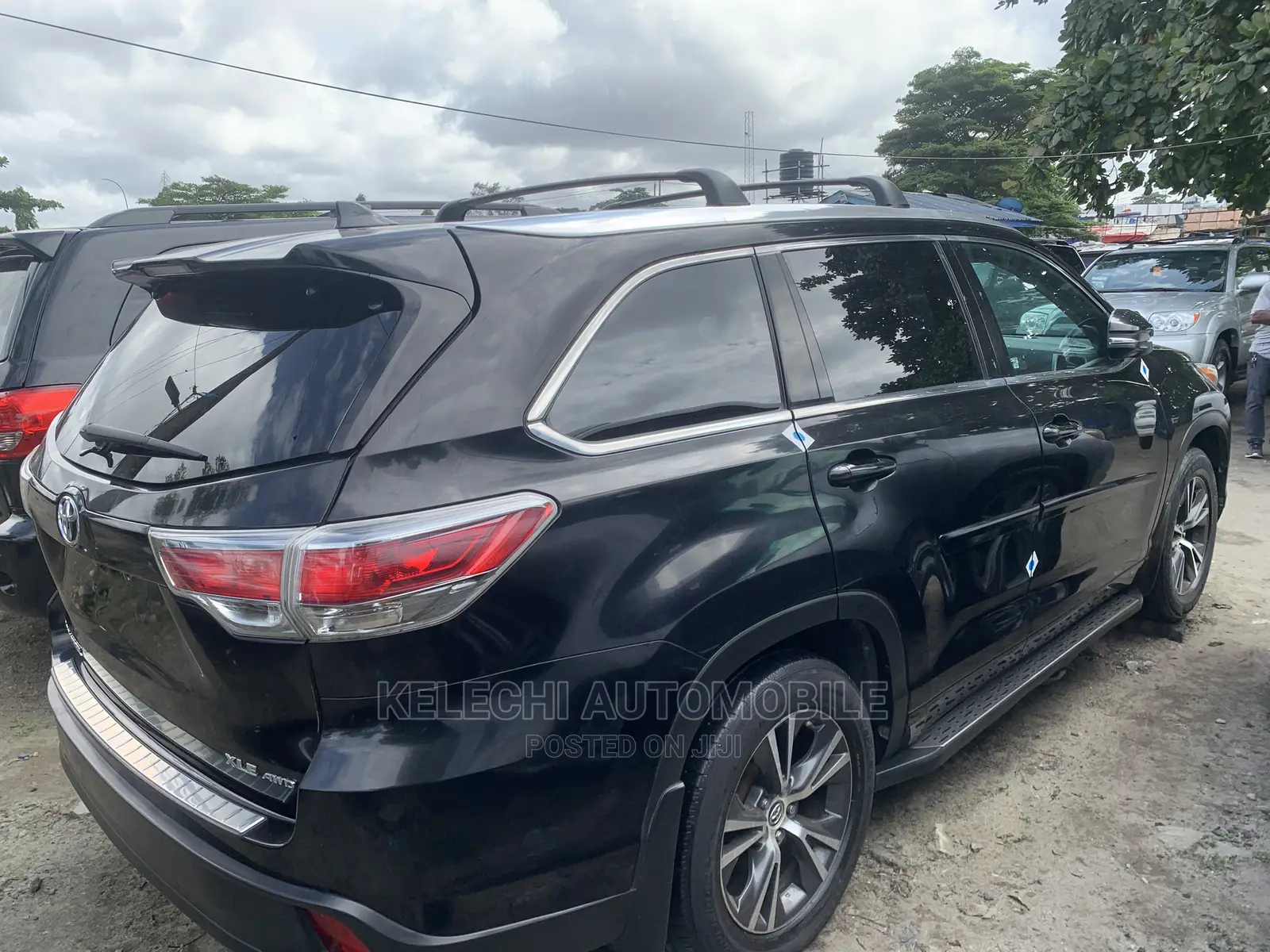 Toyota Highlander XLE V6 4x2 (3.5L 6cyl 6A) 2016 Black
