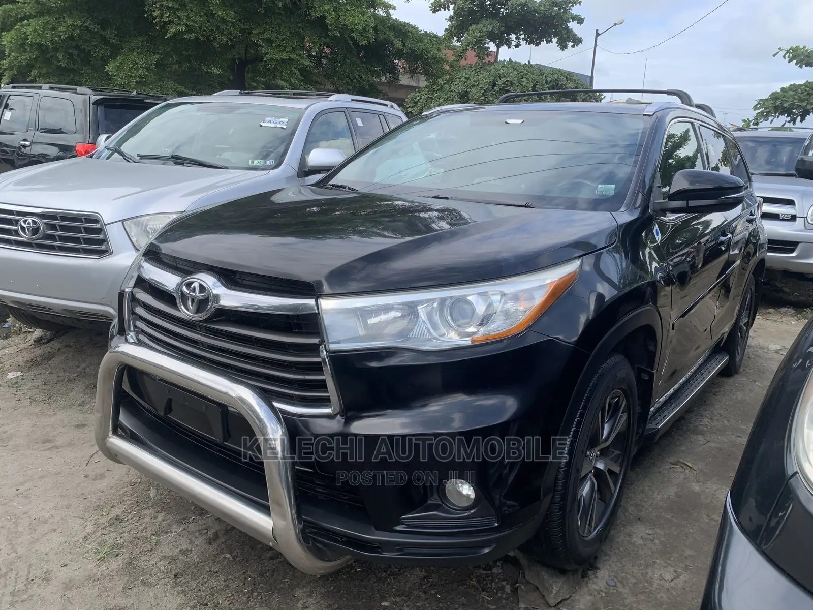 Toyota Highlander XLE V6 4x2 (3.5L 6cyl 6A) 2016 Black