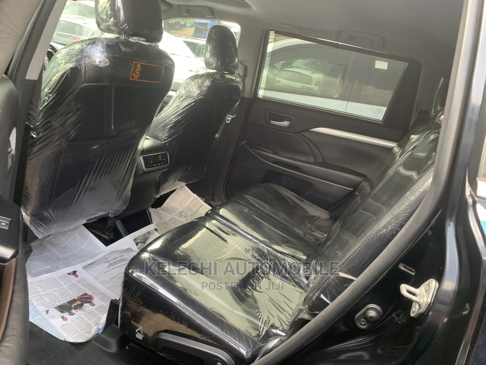 Toyota Highlander XLE V6 4x2 (3.5L 6cyl 6A) 2016 Black
