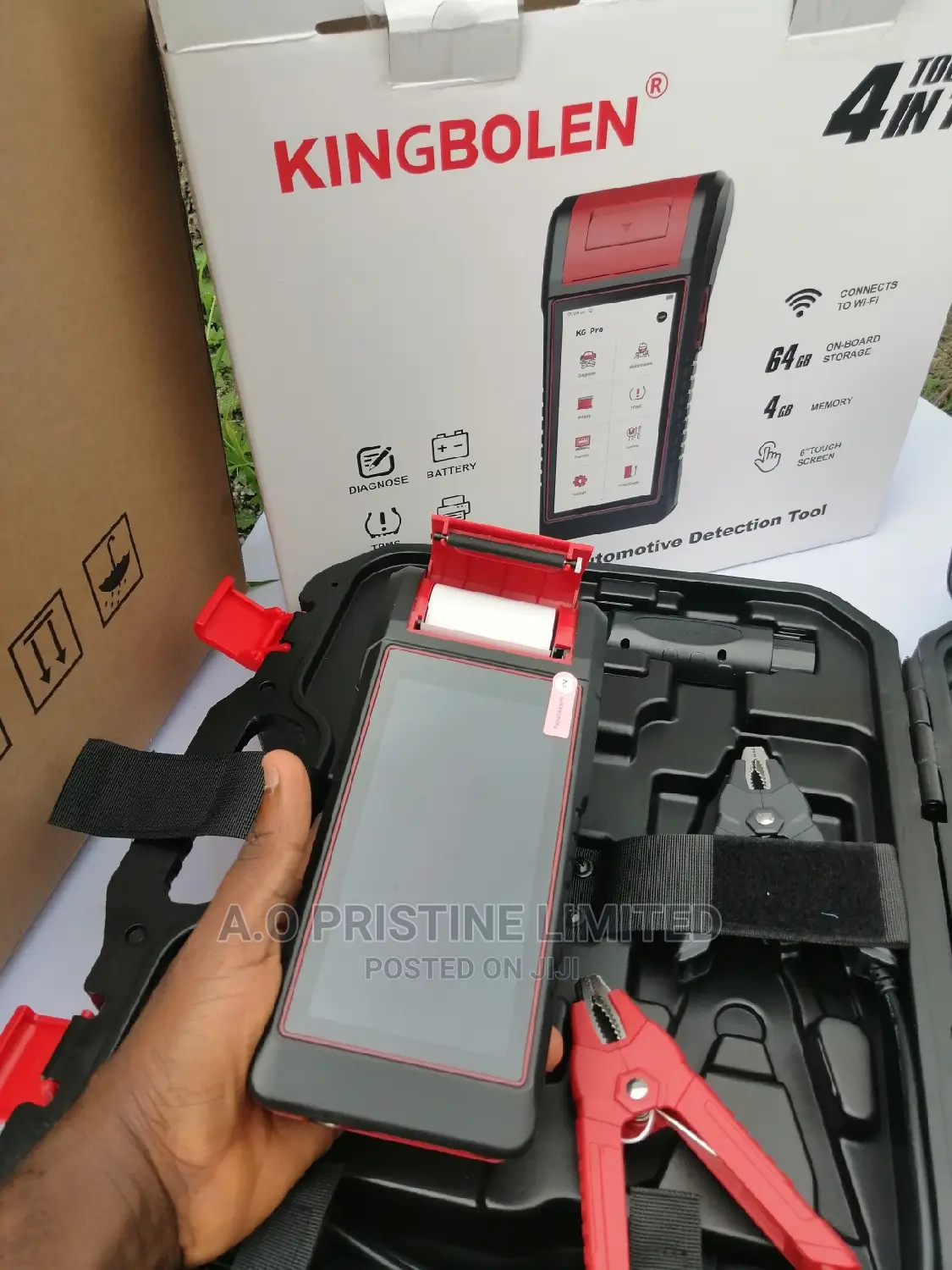 Kingbolen Pro All Car Diagnostic With Online Ecu Coding