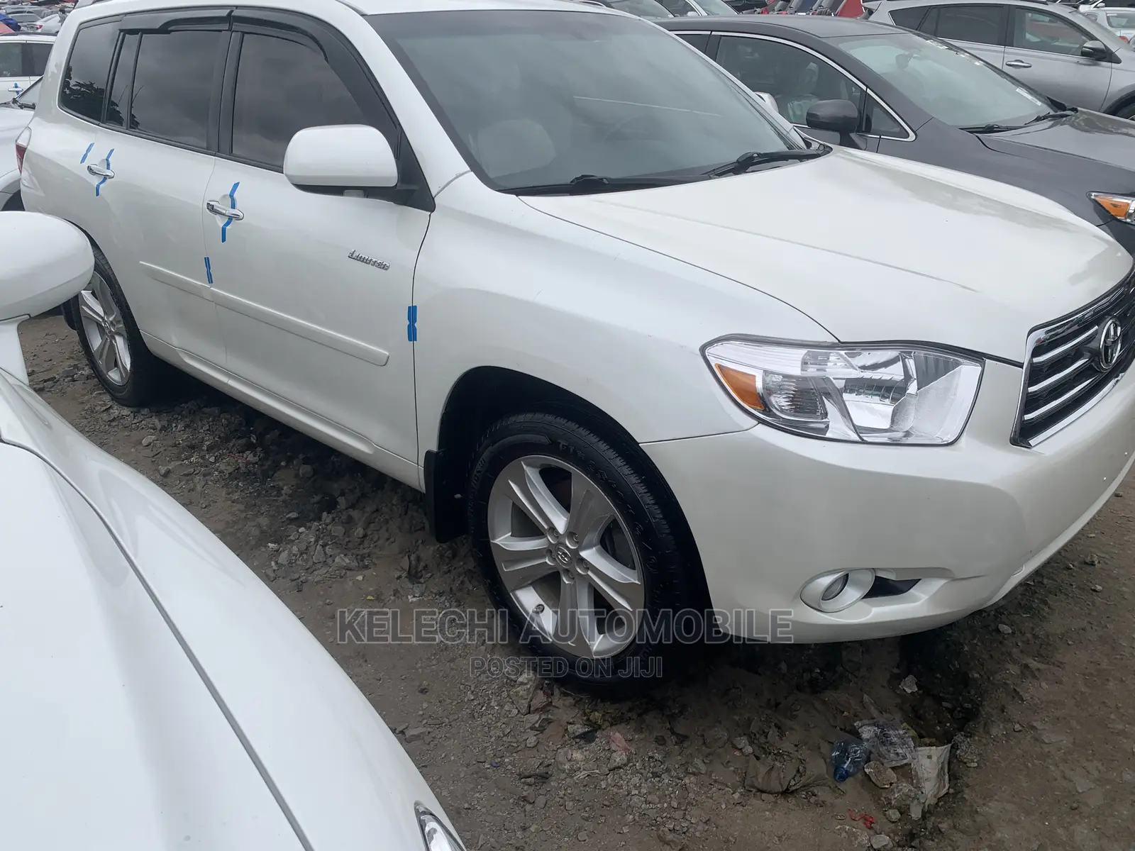 Toyota Highlander Limited 2010 White