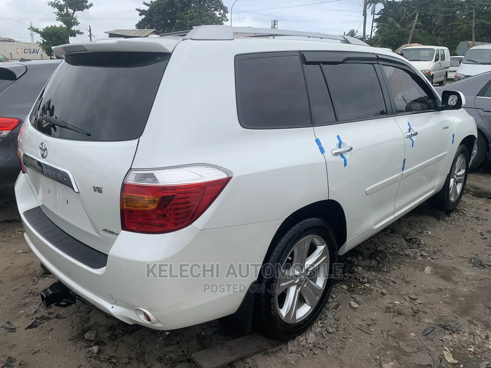Toyota Highlander Limited 2010 White