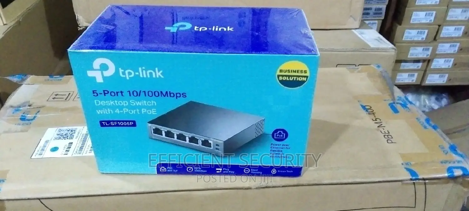 Tp-Link 5- Port 10/100mbps Desktop Switch With 4-Port Poe