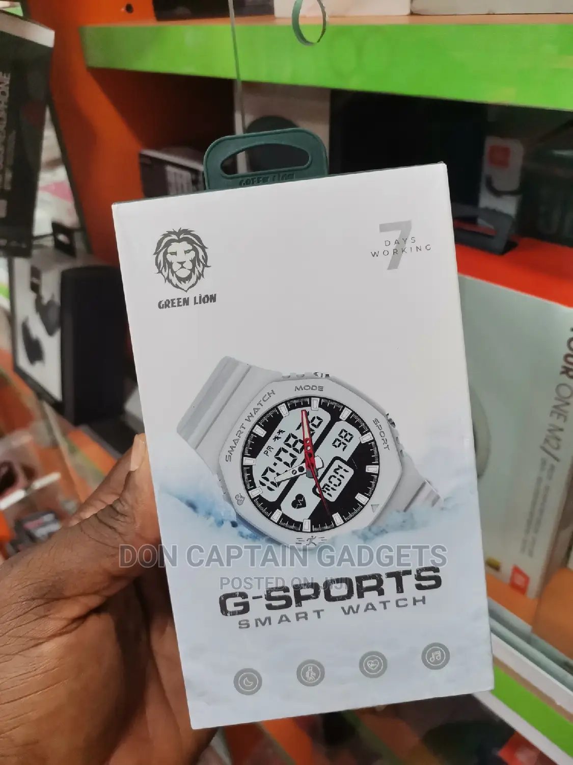 Green Lion Smart Watch G-Sports