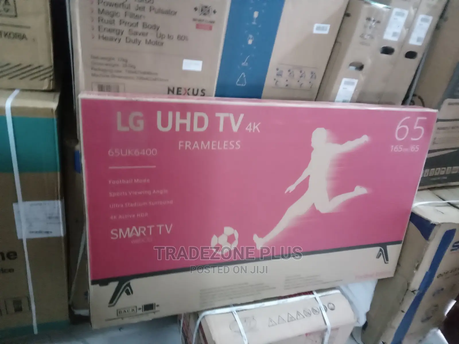 The New Lg 65'' Smart Tv+Netflix+Youtube+Av