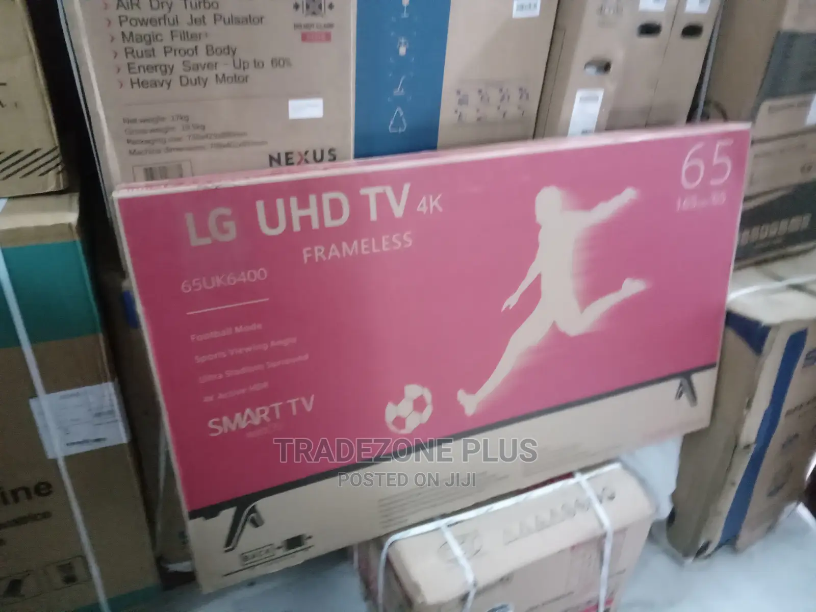 The New Lg 65'' Smart Tv+Netflix+Youtube+Av