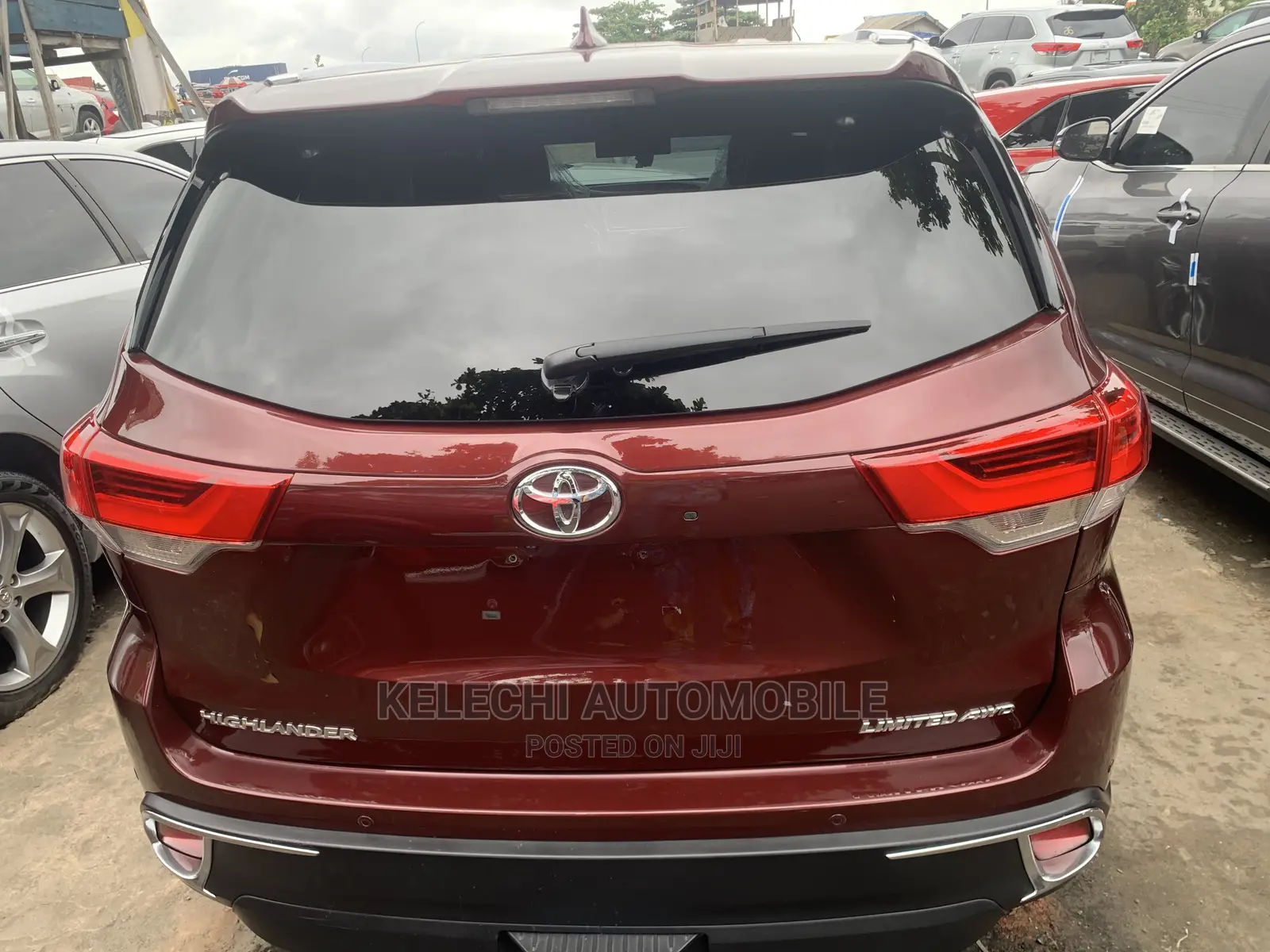 Toyota Highlander 2015 Red
