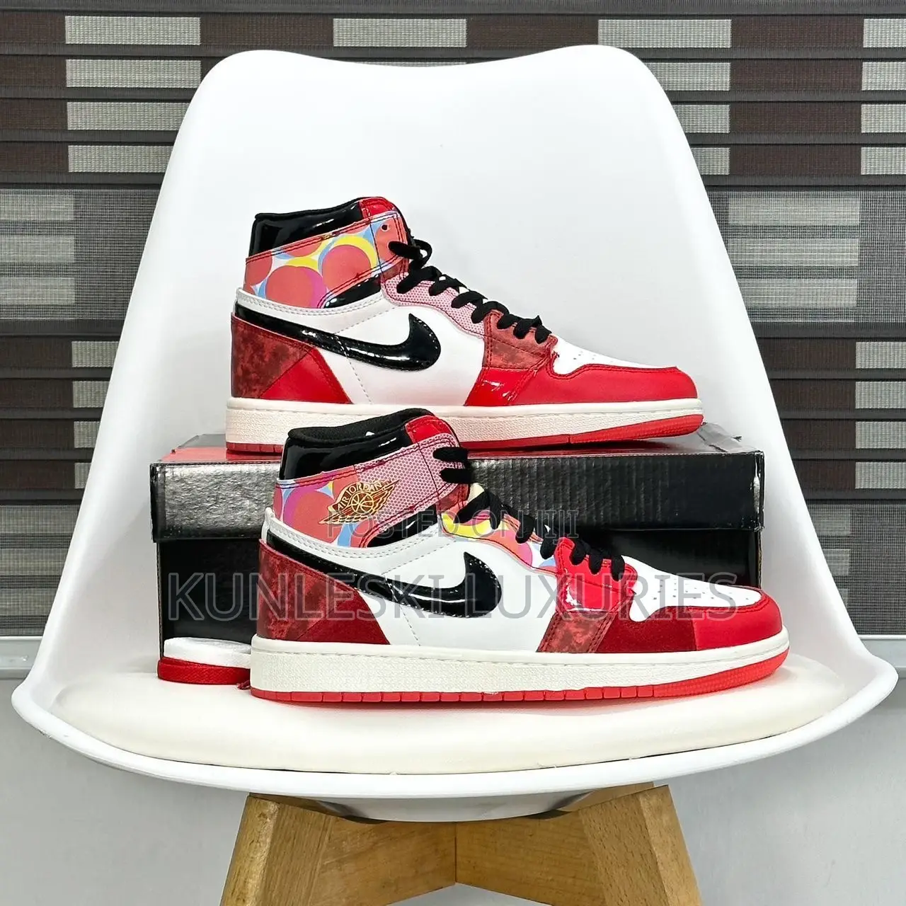 Original Air Jordan 1 High OG Next Chapter Spiderman Sneaker