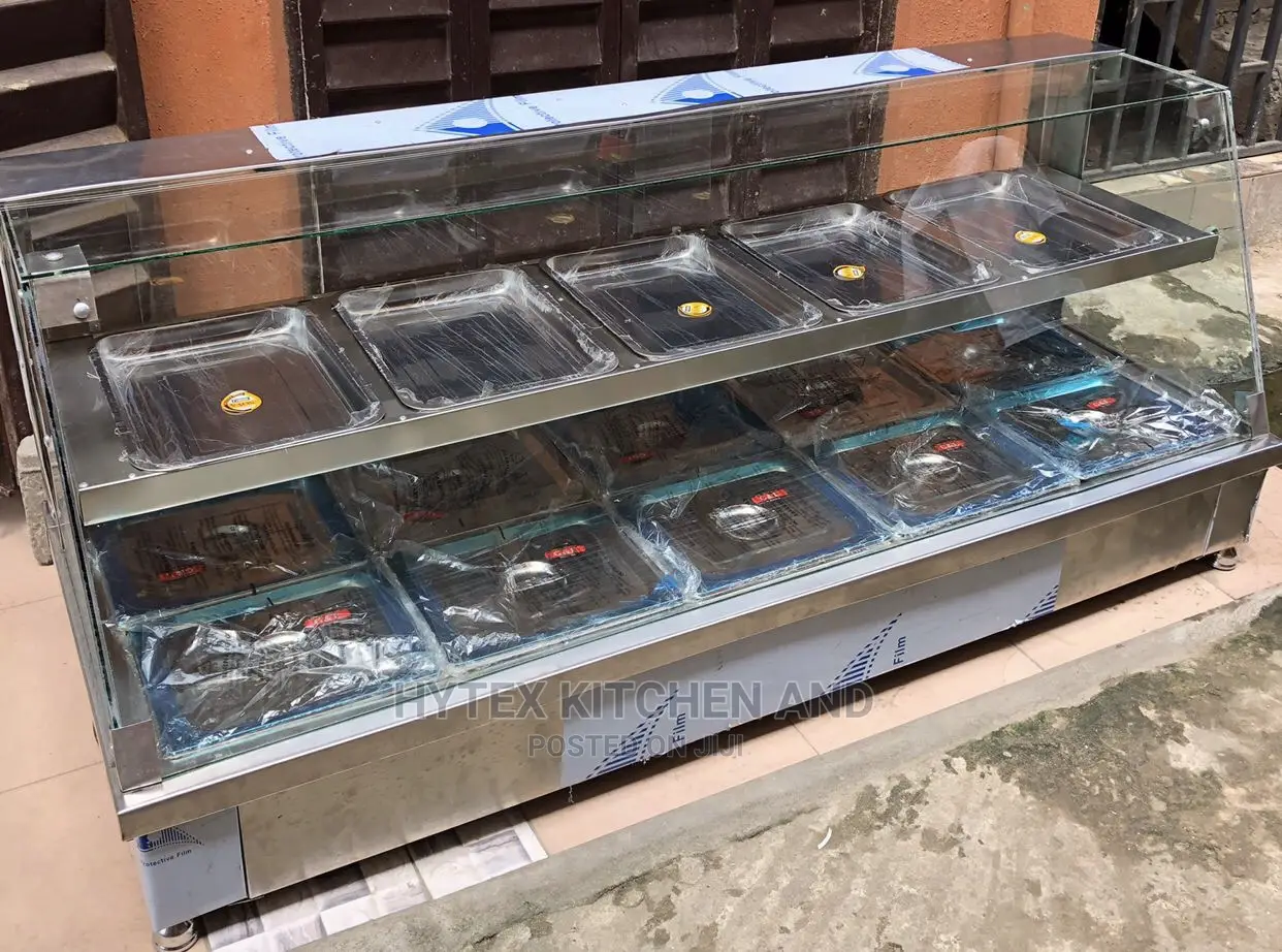 Display Food Warmer/Bain Marie Up and Down