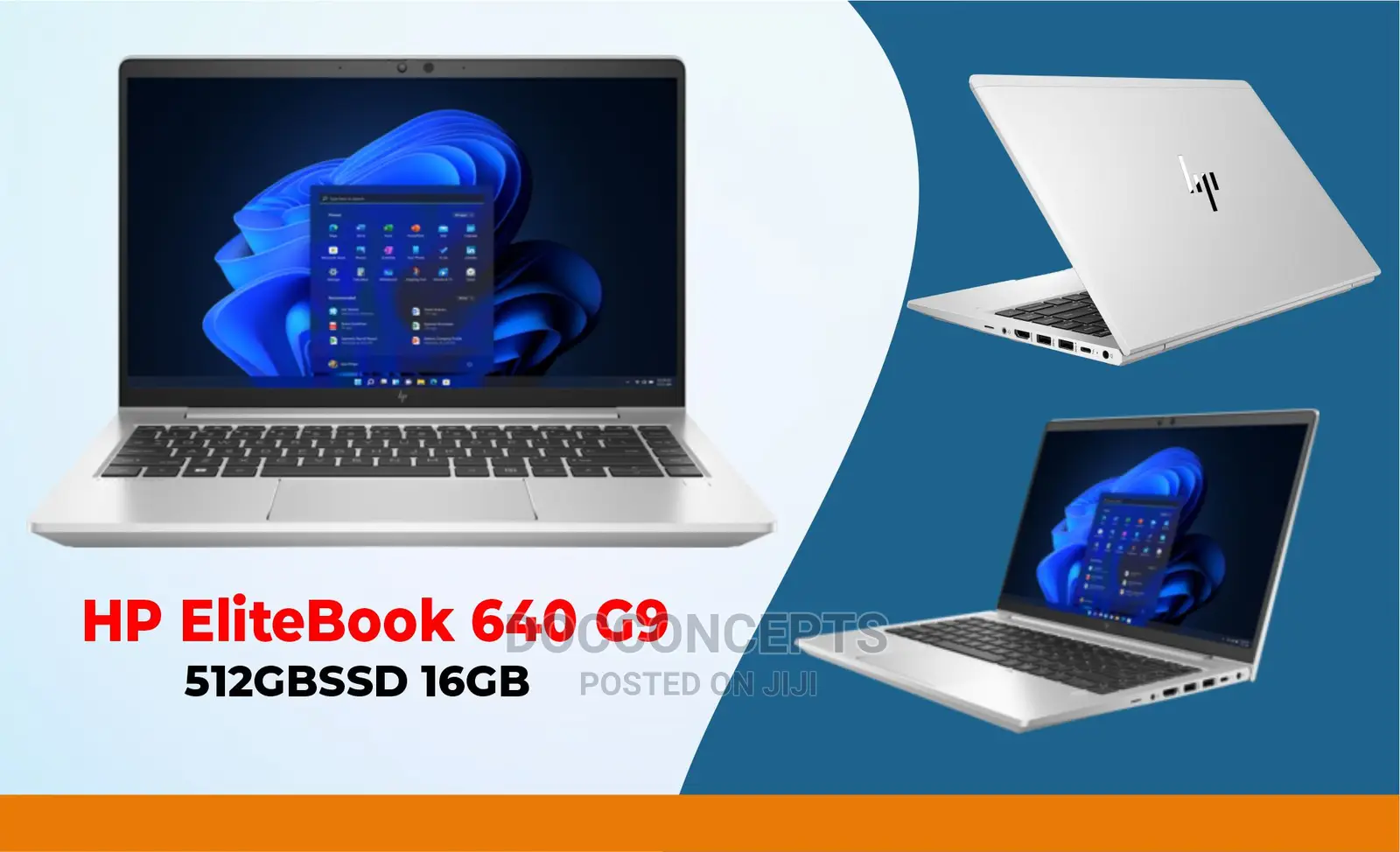 New Laptop HP 16GB Intel Core I7 SSD 512GB