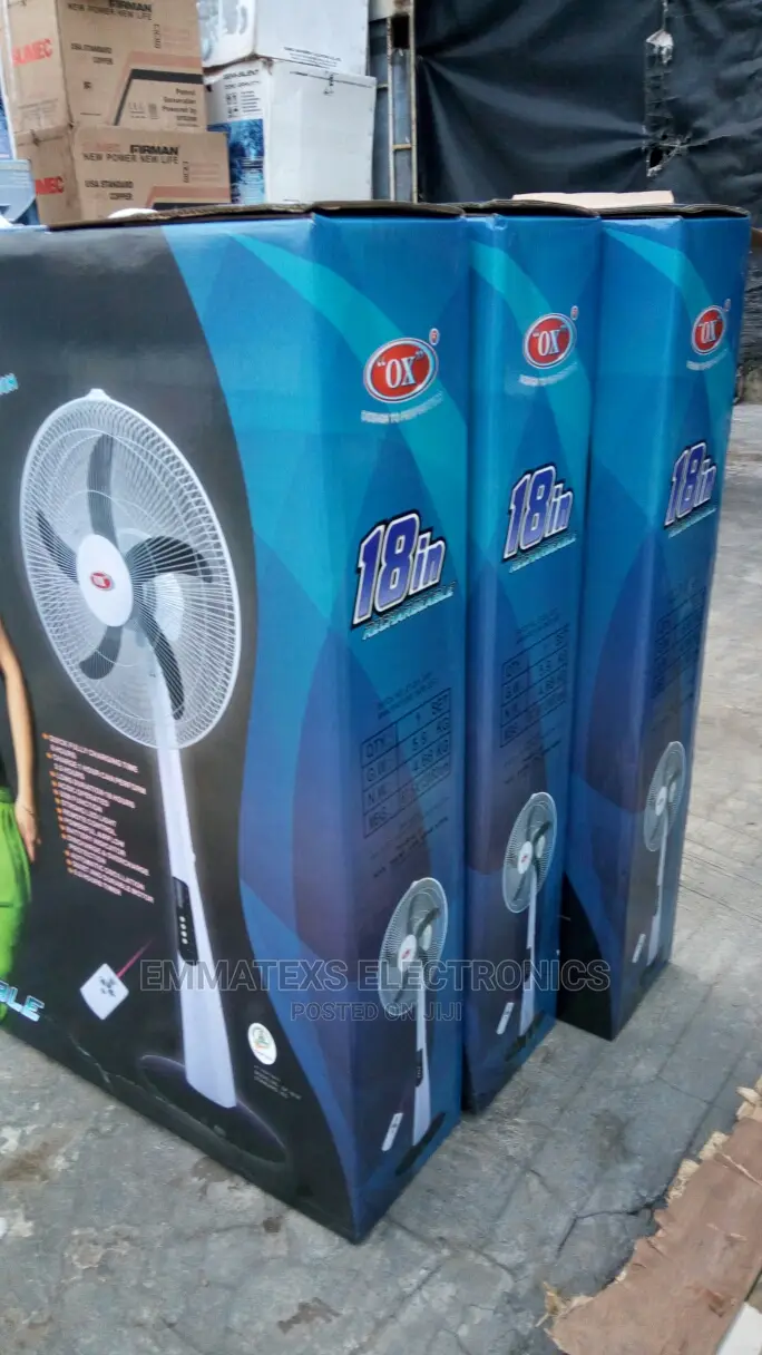 OX Reachargable Fan