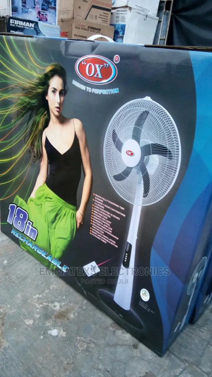 OX Reachargable Fan
