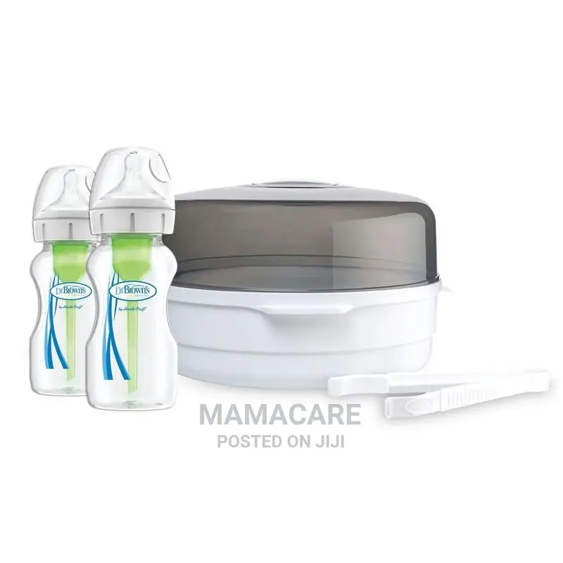 Dr. Brown's Microwave Steriliser Options+ Bottles 270ml 2p