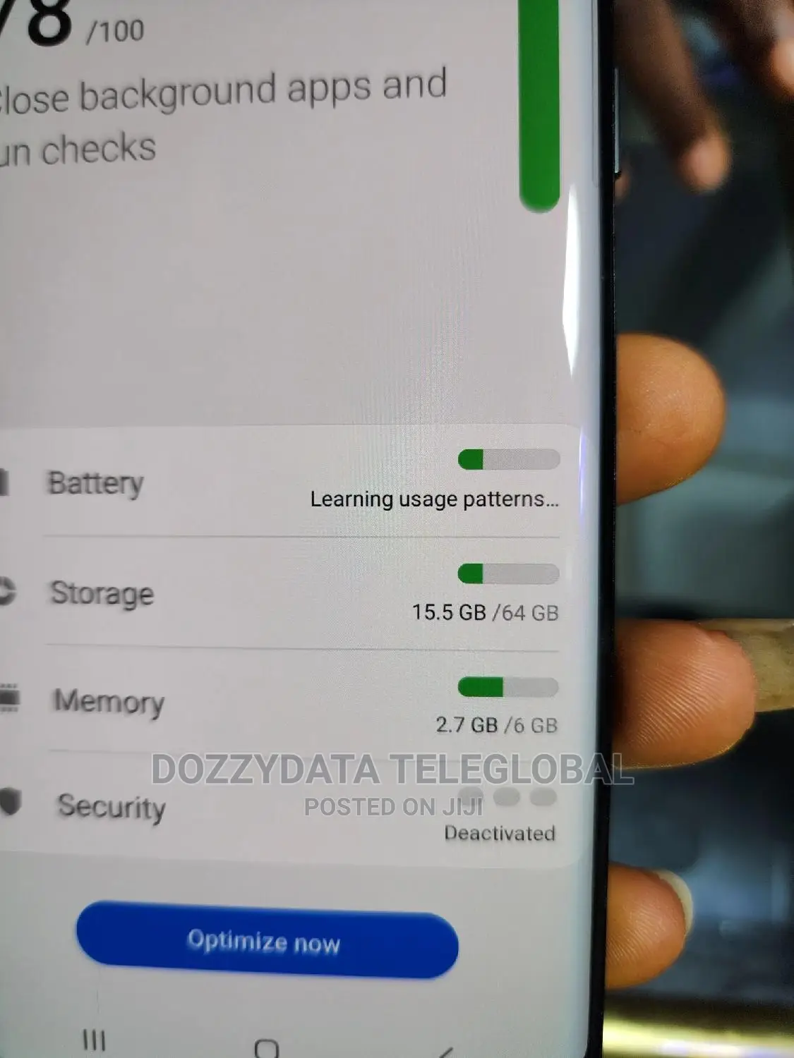 Samsung Galaxy S9 Plus 64 GB Black