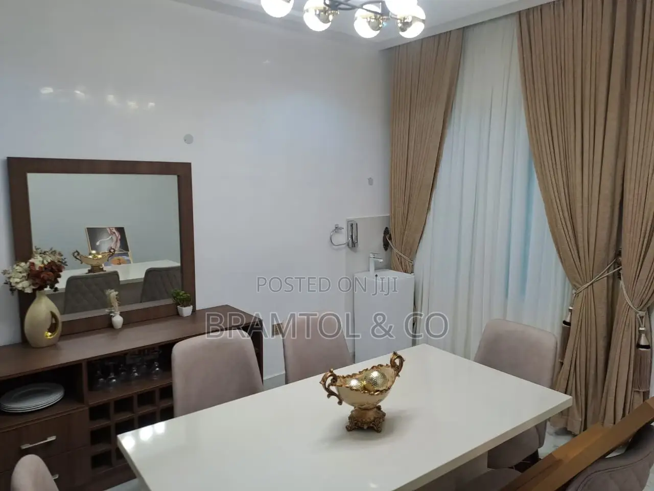Furnished 5bdrm Duplex in Idu Industrial for rent