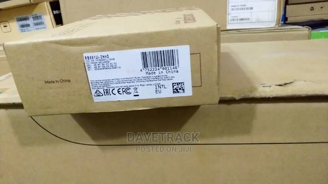 Mikrotik Rb951ui-2hnd | Wifi Router | 2,4ghz, 5x RJ45 100mb