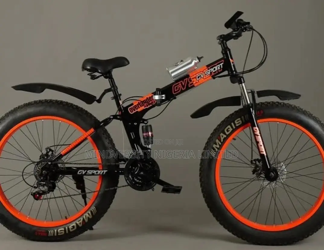 Fat, Giant Tyre Foldable Double Shock Absorber Bicycle