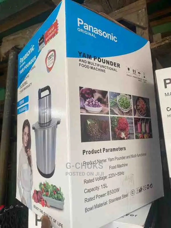 Panasonic 15.0l Stainless Yam Pounder - 8500w