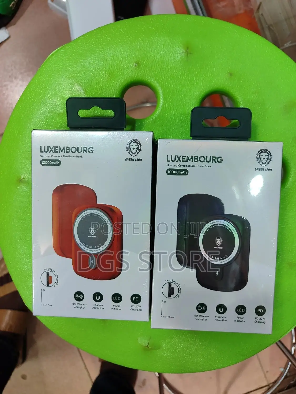 Green Lion Luxembourg Slim Compact Size 10,000mah 20w Pd