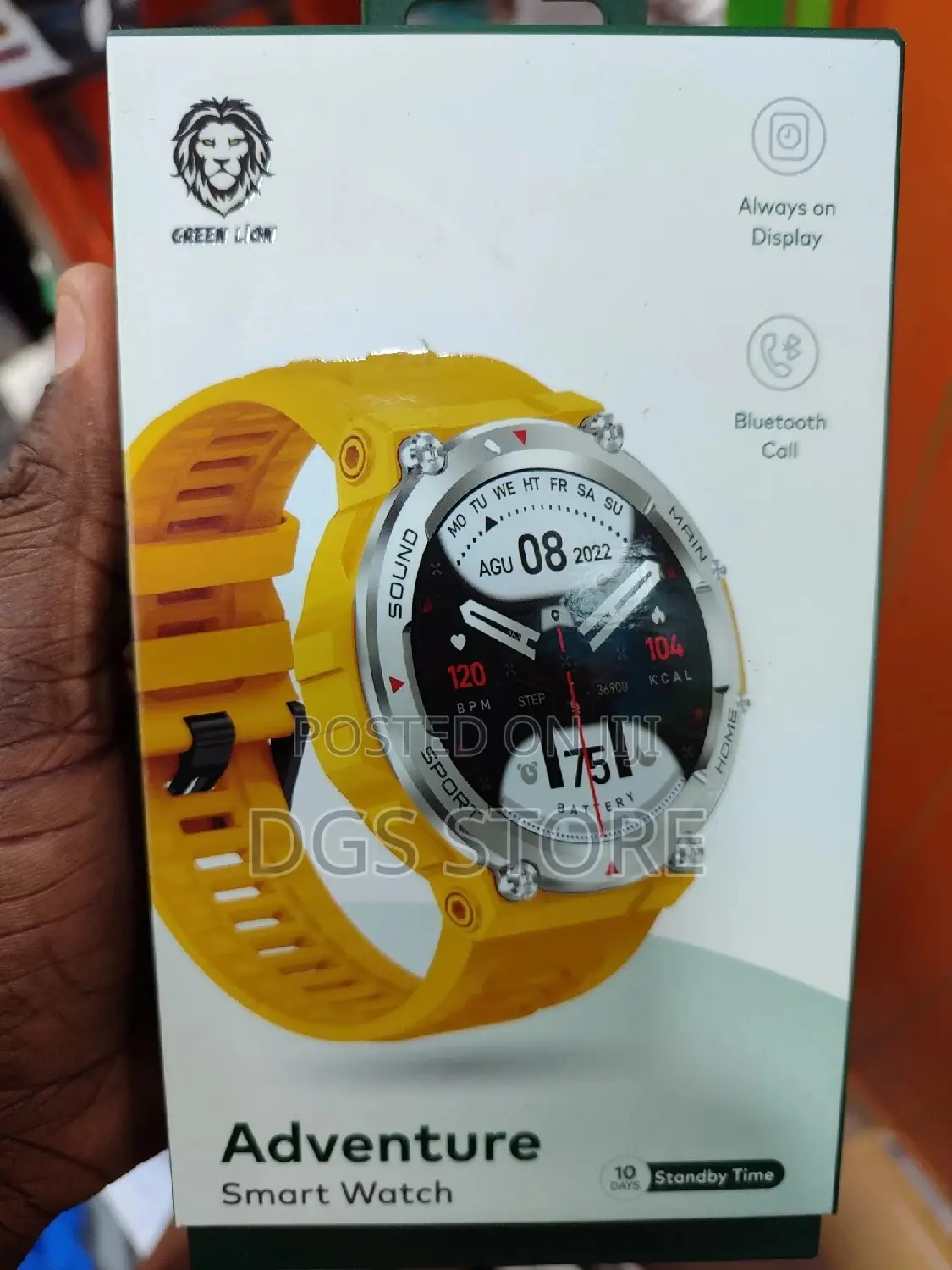 Green Lion Adventure Smart Watch