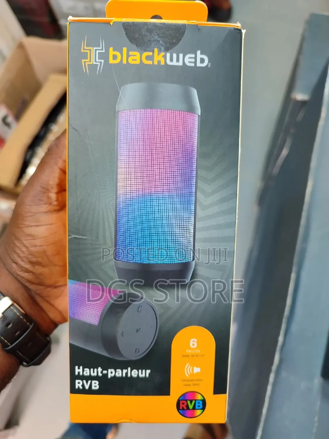 Blackweb Haut Parieur RVB Bluetooth Speaker