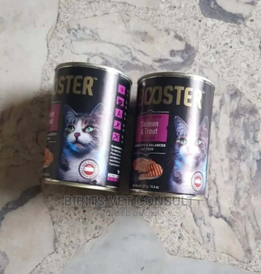 Cat Can Food X12 (Optimax, Booster)