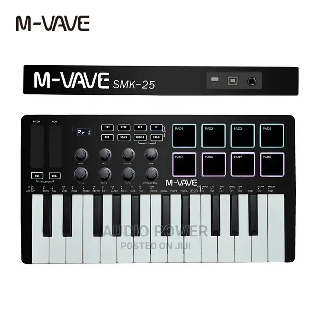 M Vave Midi Keyboard for Studio Smk25