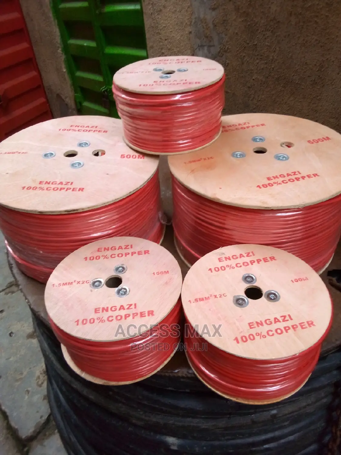Pure Copper Fire Cable by 500 Meters