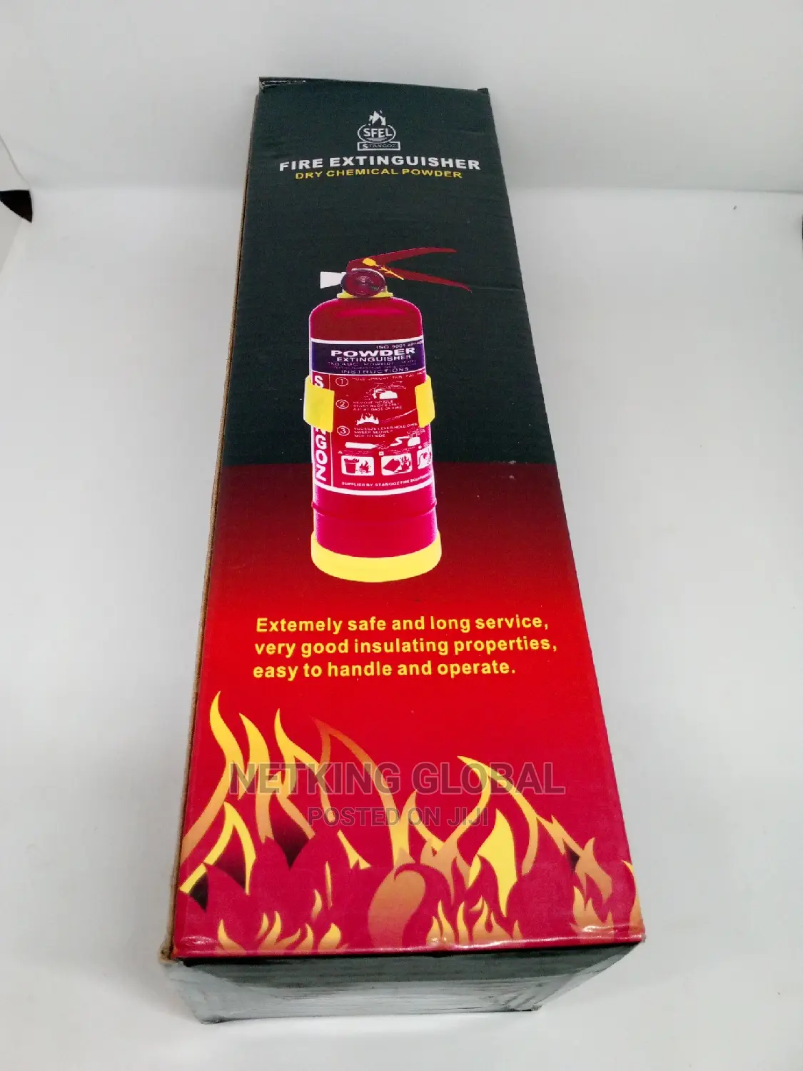 1kg Car Vehicle Safety Emergency Fire Extinguisher Accessory