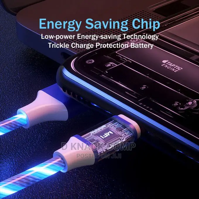 3 in 1 USB Charger Cable for Mobile Phone LED