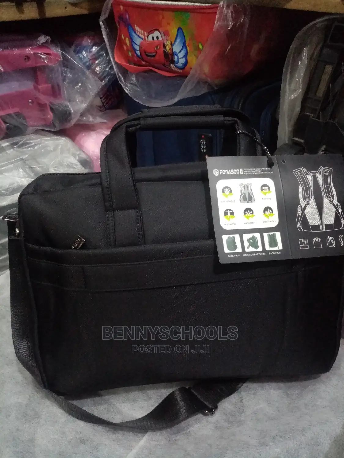Ponaso With Red Line Office, Laptop and Conference Bag