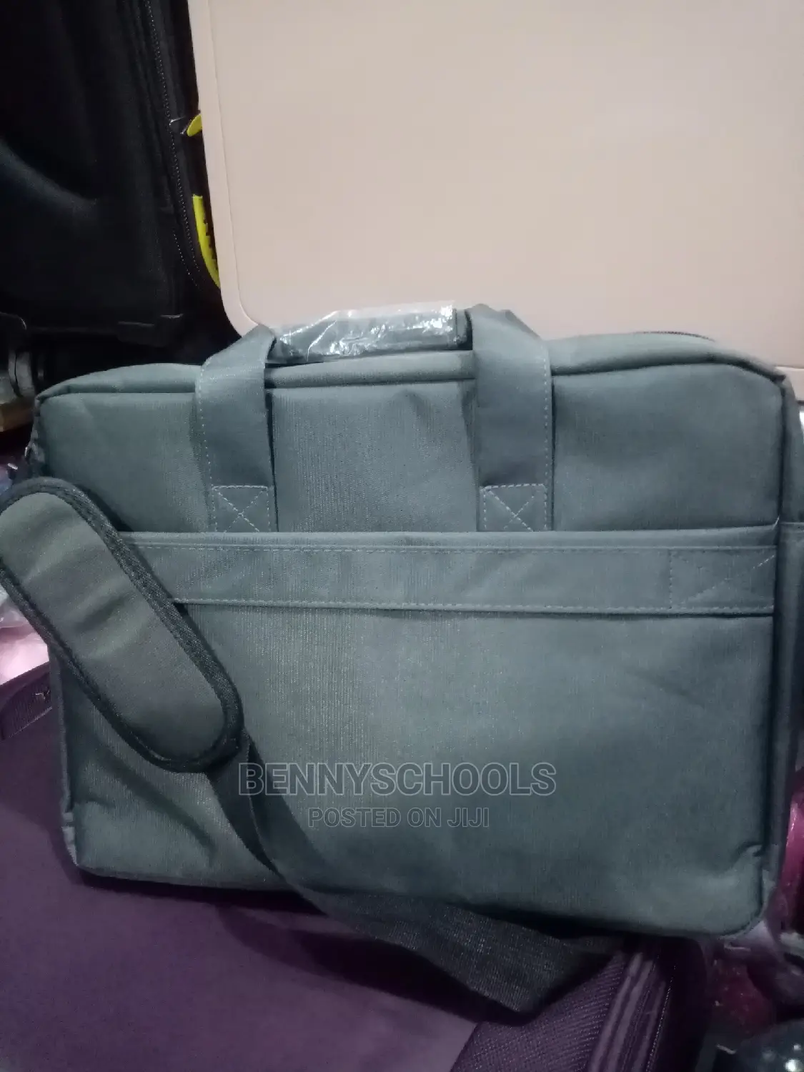 Well Padded Grey Laptop, Office And Conference Bag
