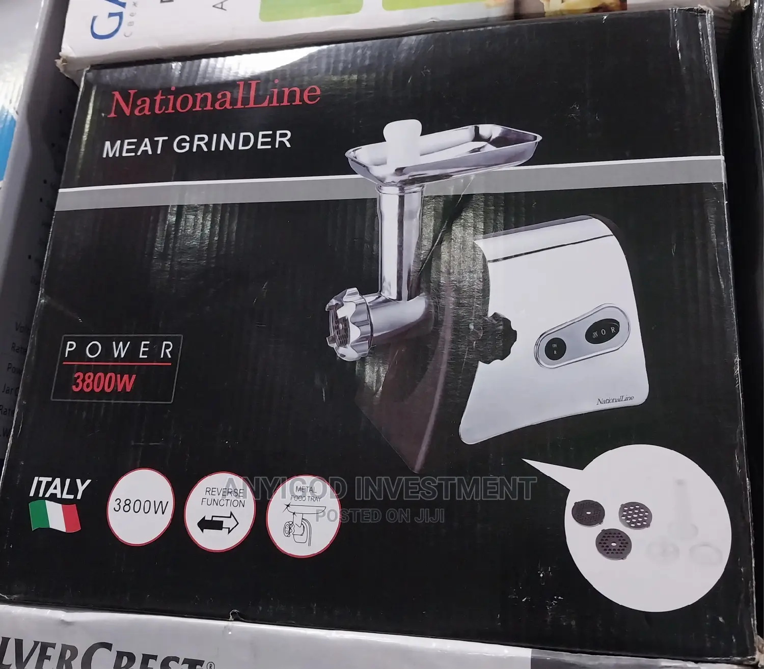 Nationalline Meat Grinder 3800watts