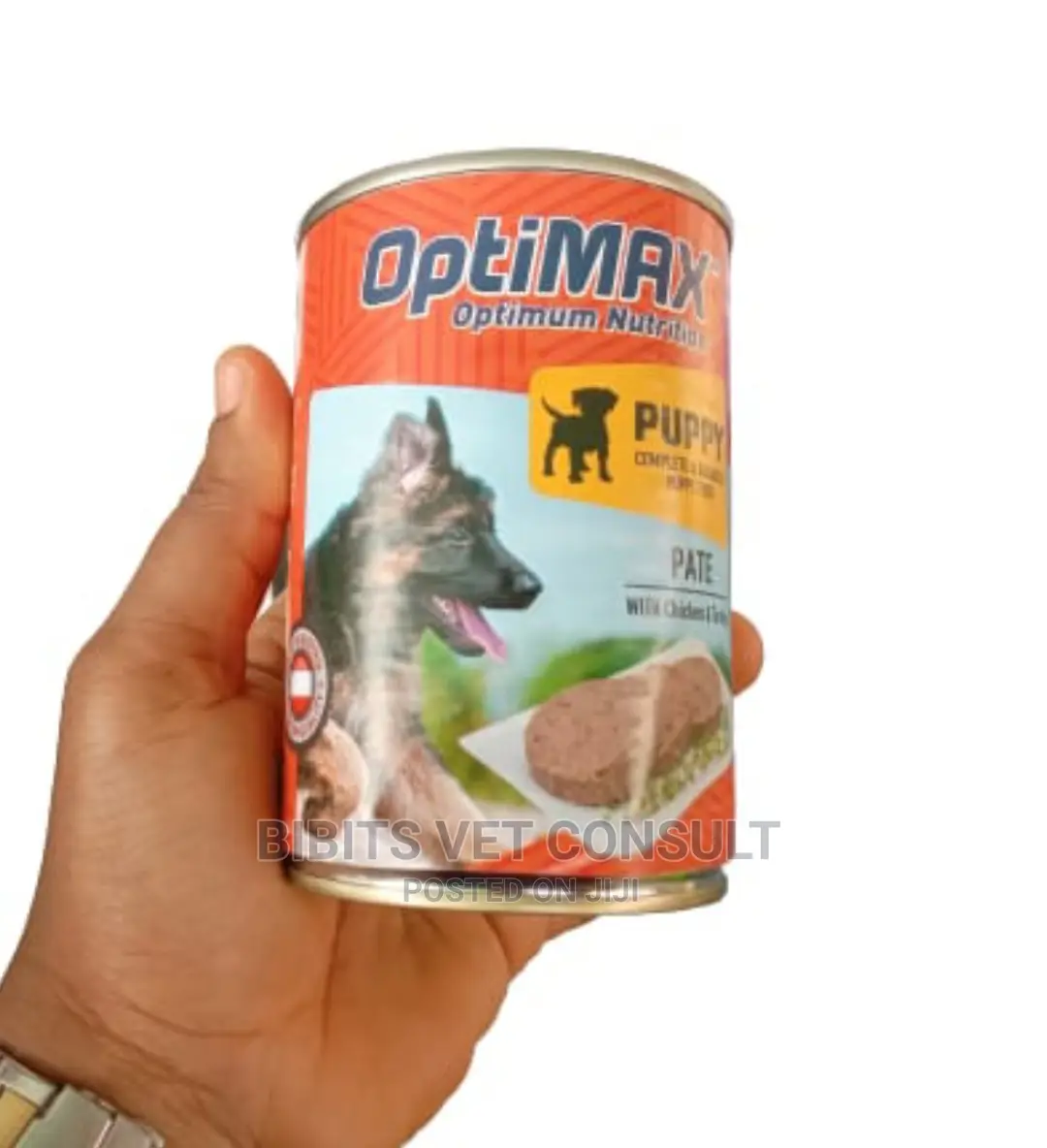 Puppy Dog Can Food Pate X12 Booster/Optimax/Royal Choice