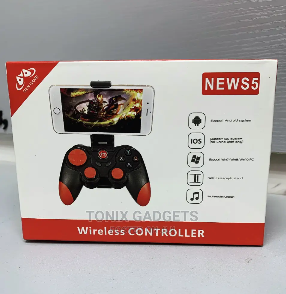 S5 Bluetooth Mobile Gamepad Controller For Android Phones