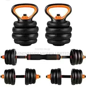 Adjustable Multifunction 40kg Dumbbell and Barbells