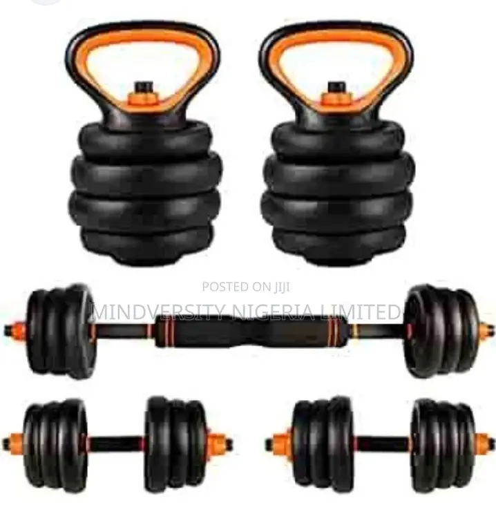 Adjustable Multifunction 40kg Dumbbell and Barbells