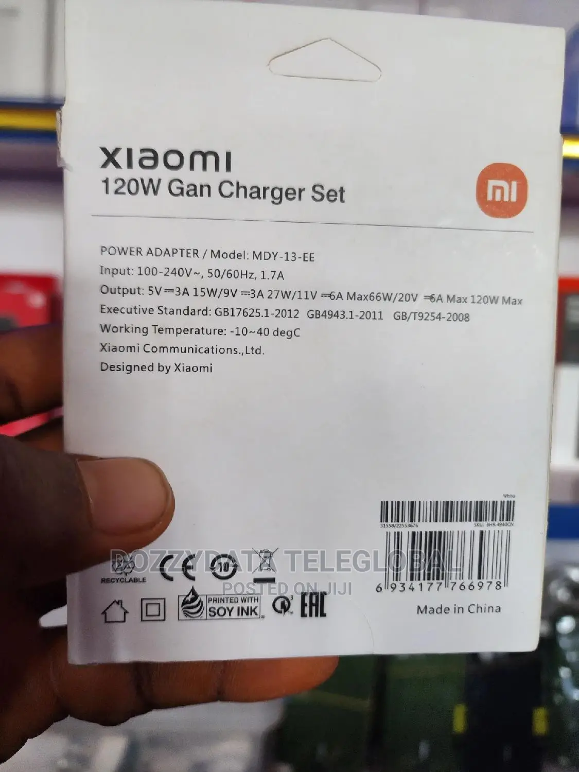 Brand New Xiaomi 120w Replacement Charger